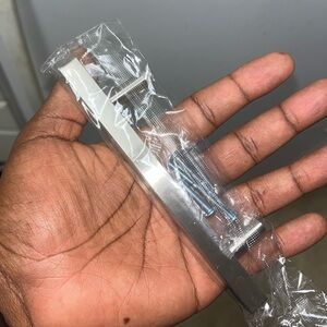 Stainless Steel Cabinet Handle Pull - Silver